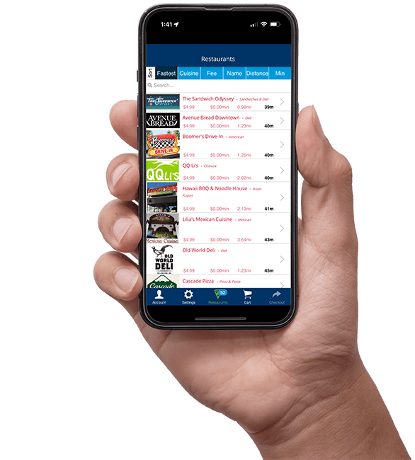 screenshot of  app